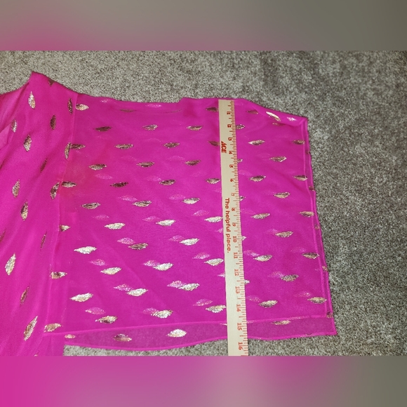 Preowned Lilly Pulitzer size 4 hot pink 👚 dress - Picture 12 of 13